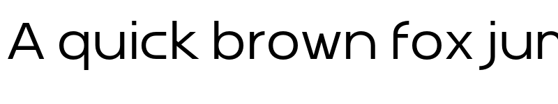 Preview of e Eloxy Regular font