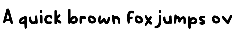 Preview of e Entuk Kaos Regular font