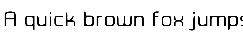 Preview of EaDesigner Regular font