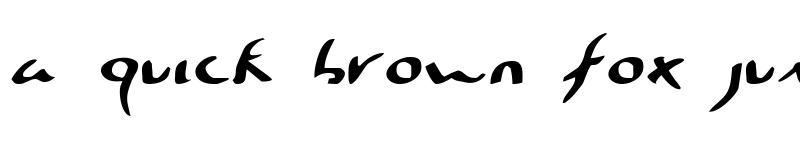 Preview of Eagleclaw Expanded Expanded font