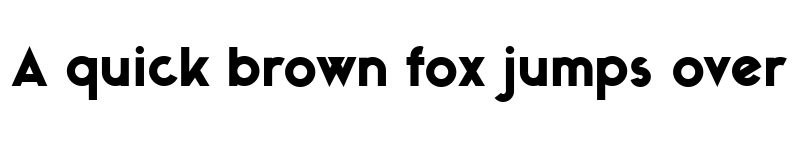 Preview of EalingBlackW00-Regular Regular font