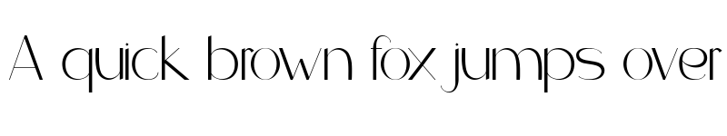 Preview of EARGA Regular font