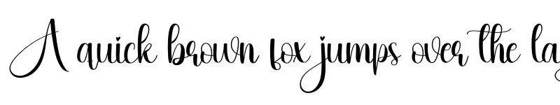 Preview of Earring Regular font