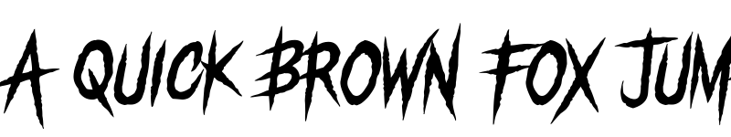 Preview of Earthen Parasite DEMO Regular font