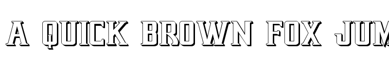 Preview of Earthrealm 3D Regular font