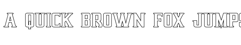 Preview of Earthrealm Outline Regular font