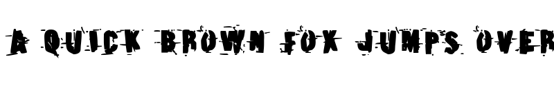 Preview of Earthshake Bold Bold font