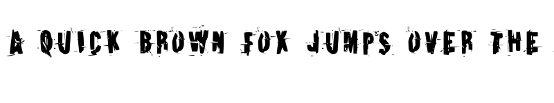 Preview of Earthshake Condensed Condensed font