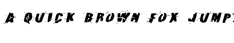 Preview of Earthshake Expanded Italic Expanded Italic font