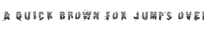 Preview of Earthshake Gradient Regular font