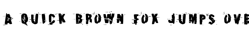 Preview of Earthshake Regular font