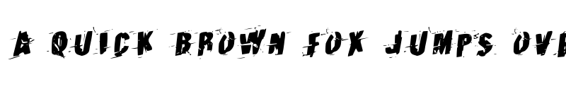 Preview of Earthshake Rotalic Regular font