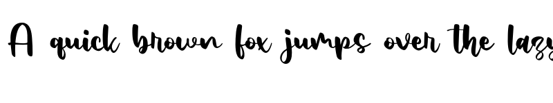 Preview of Eastlove Regular font