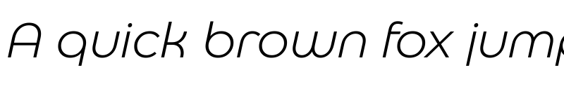 Preview of Eastman Alternate Trial Regular Offset Italic font