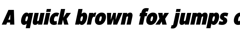 Preview of Eastman Condensed Trial Black Italic font