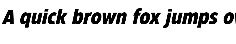 Preview of Eastman Condensed Trial Extrabold Italic font