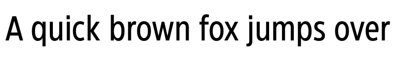 Preview of Eastman Condensed Trial Medium font