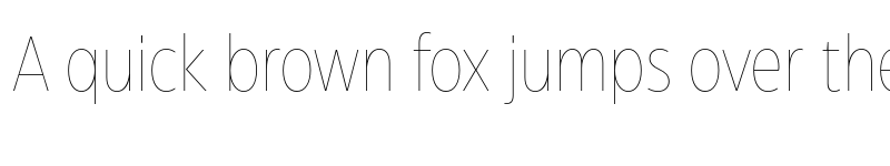 Preview of Eastman Condensed Trial Thin font