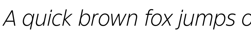 Preview of Eastman Grotesque Trial Light Italic font