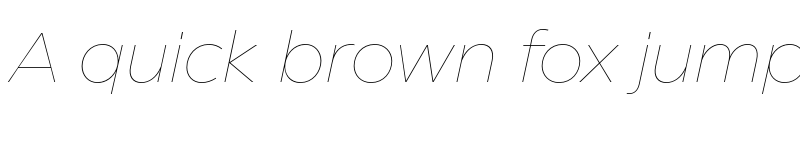 Preview of Eastman Roman Trial Thin Italic font