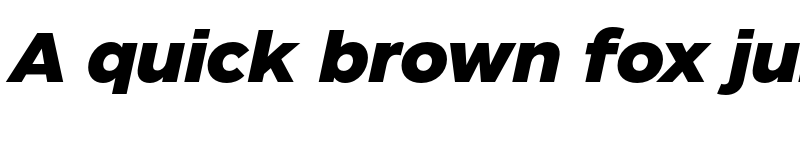 Preview of Eastman Trial Extrabold Italic font