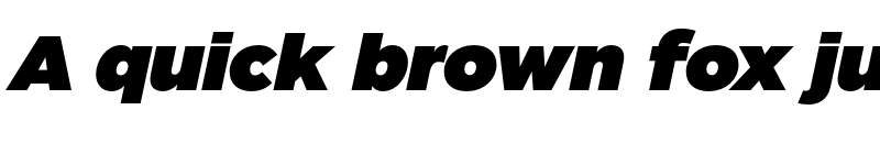 Preview of Eastman Trial Heavy Italic font