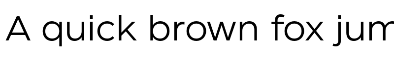 Preview of Eastman Trial Regular font