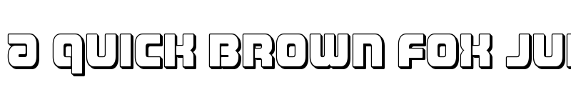 Preview of Easy Ride 3D Regular font