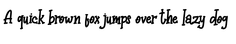 Preview of Eathoc FREE Regular font