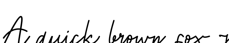 Preview of Eathoma Script Regular font