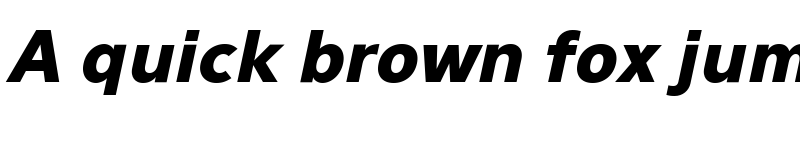 Preview of Eau Sans Black Lining Oblique font