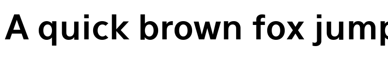 Preview of Eau Sans Bold OsF font