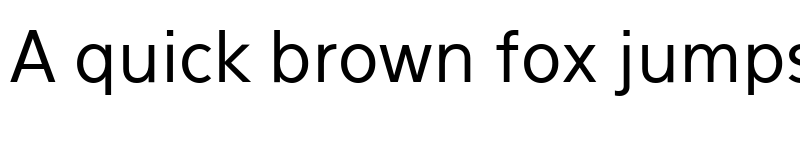 Preview of Eau Sans Book font