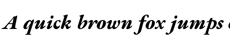 Preview of EB Garamond ExtraBold Italic font