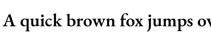 Preview of EB Garamond SemiBold font