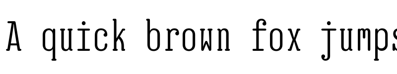 Preview of EB Jessica Condensed Book font