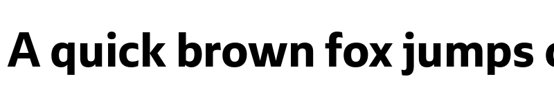 Preview of Ebony Bold font