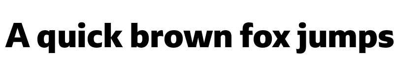 Preview of Ebony Extrabold font