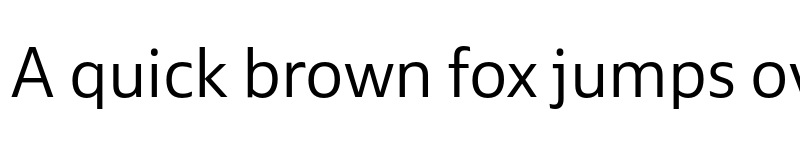 Preview of Ebony Light font