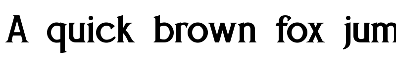 Preview of Eboracum Regular font