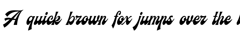 Preview of Ecentric DEMO Regular font