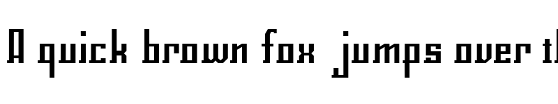 Preview of Eclix Regular font
