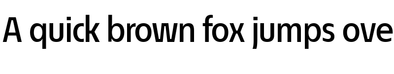 Preview of EconoSans Reduced 65 Medium font