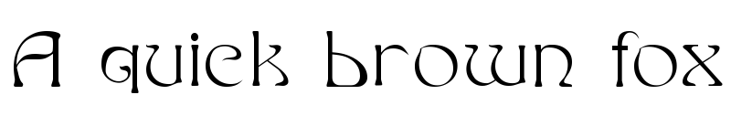 Preview of Edda Filled font