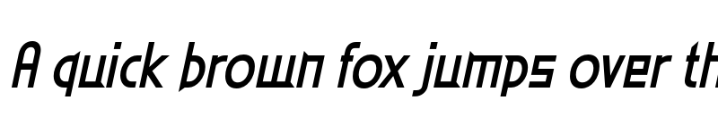 Preview of Eden Mills Bold Italic font