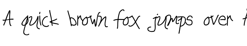 Preview of Edgar da cool Regular font