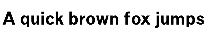 Preview of Edina ExtraBold font