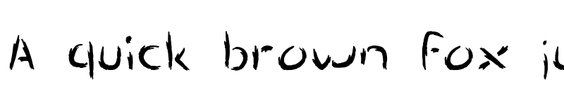 Preview of Edit Mark Regular font