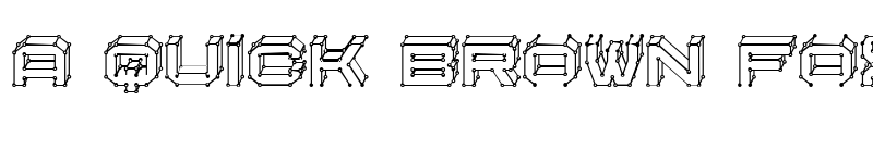 Preview of Edit Points Regular font