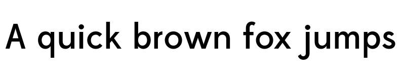 Preview of Edmondsans Medium font